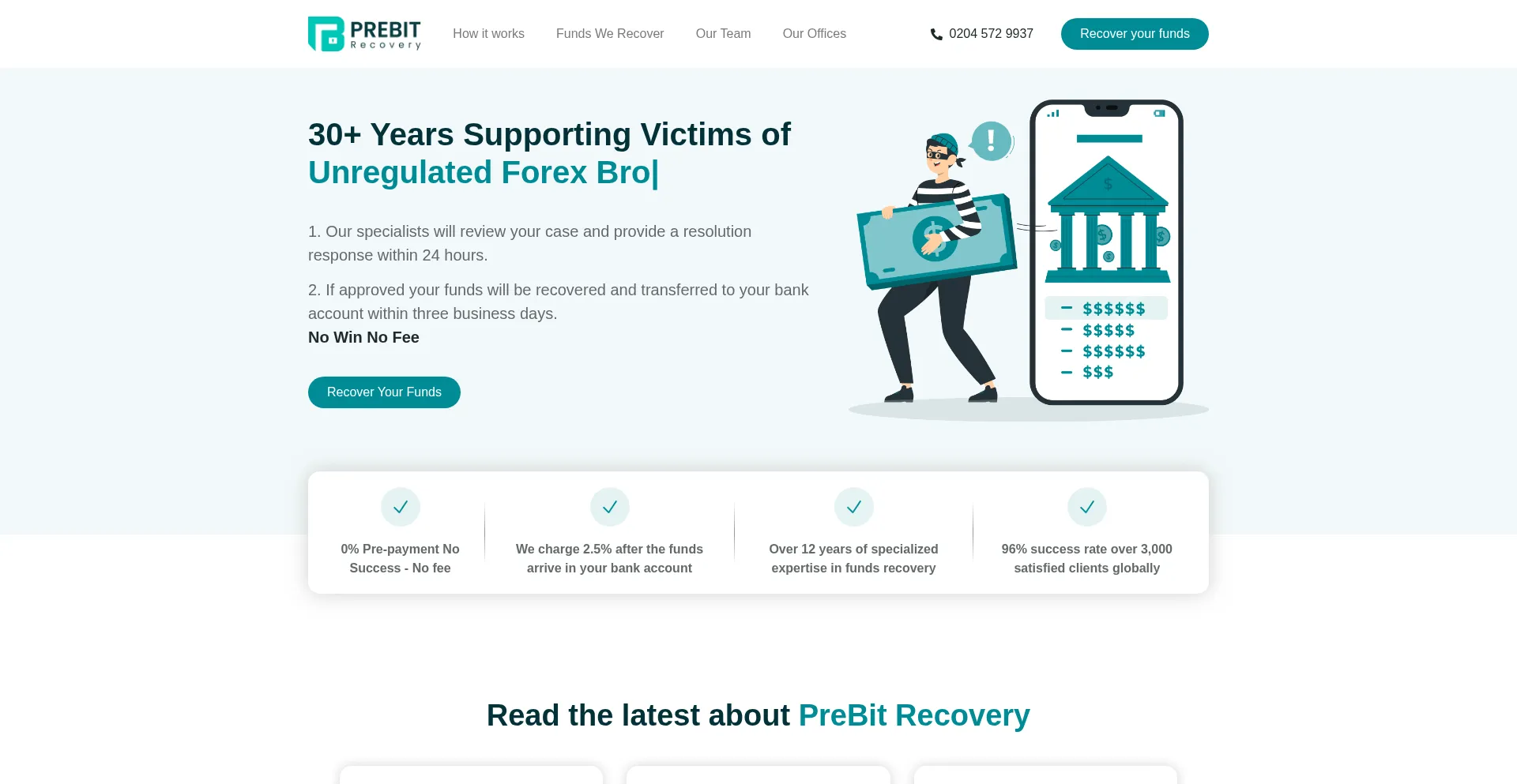 Is Prebitrecovery.com Safe?