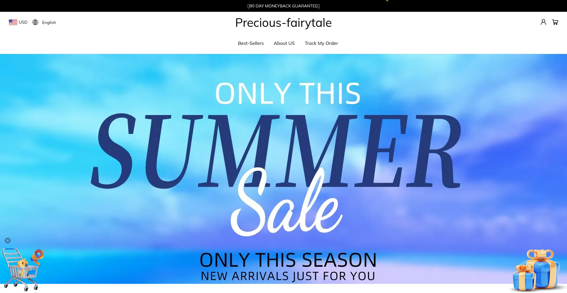Precious-fairytale.com Screenshot