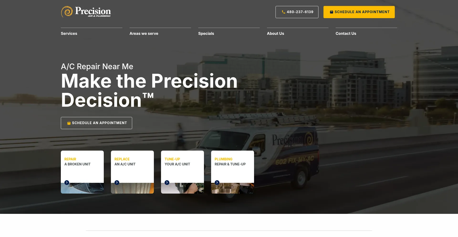 Precisionairandplumbing.com