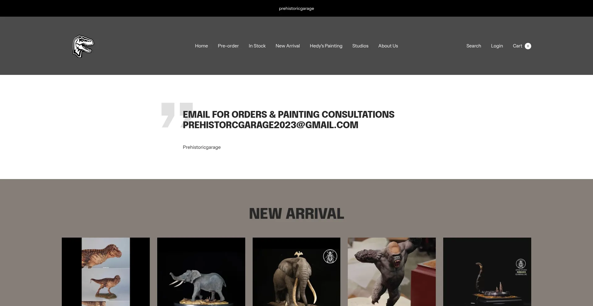 Prehistoricgarage.com