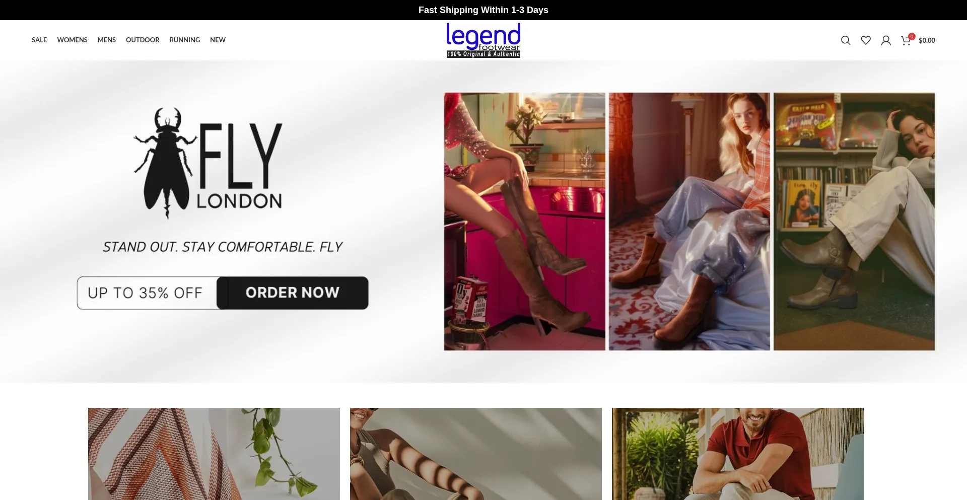 Website screenshot of Premiumfoot.shop