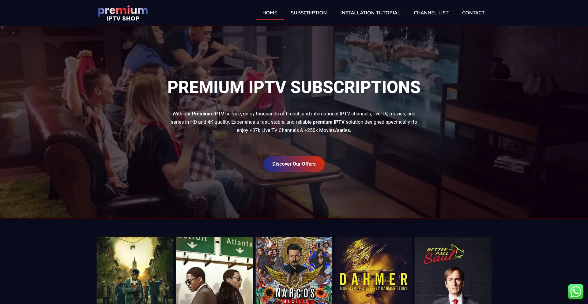 Premiumiptvshop.com