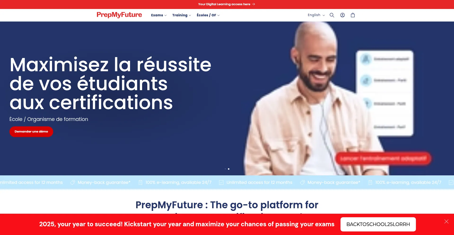 Prepmyfuture.com Screenshot