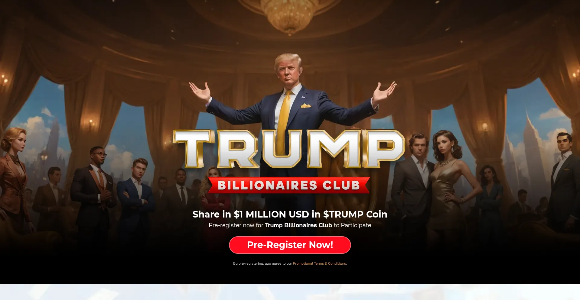 Preregister.trumpbillionairesclub.com