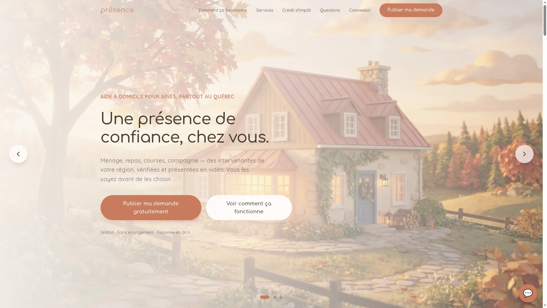 Presenceadomicile.ca