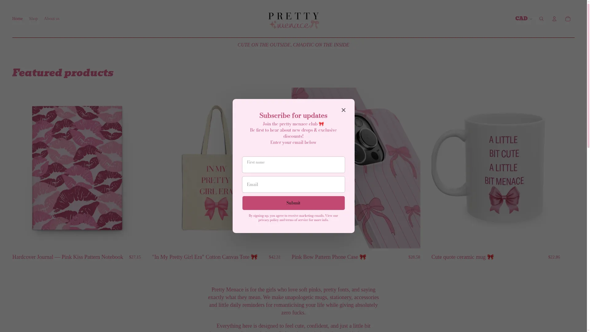 Prettymenace.co.uk