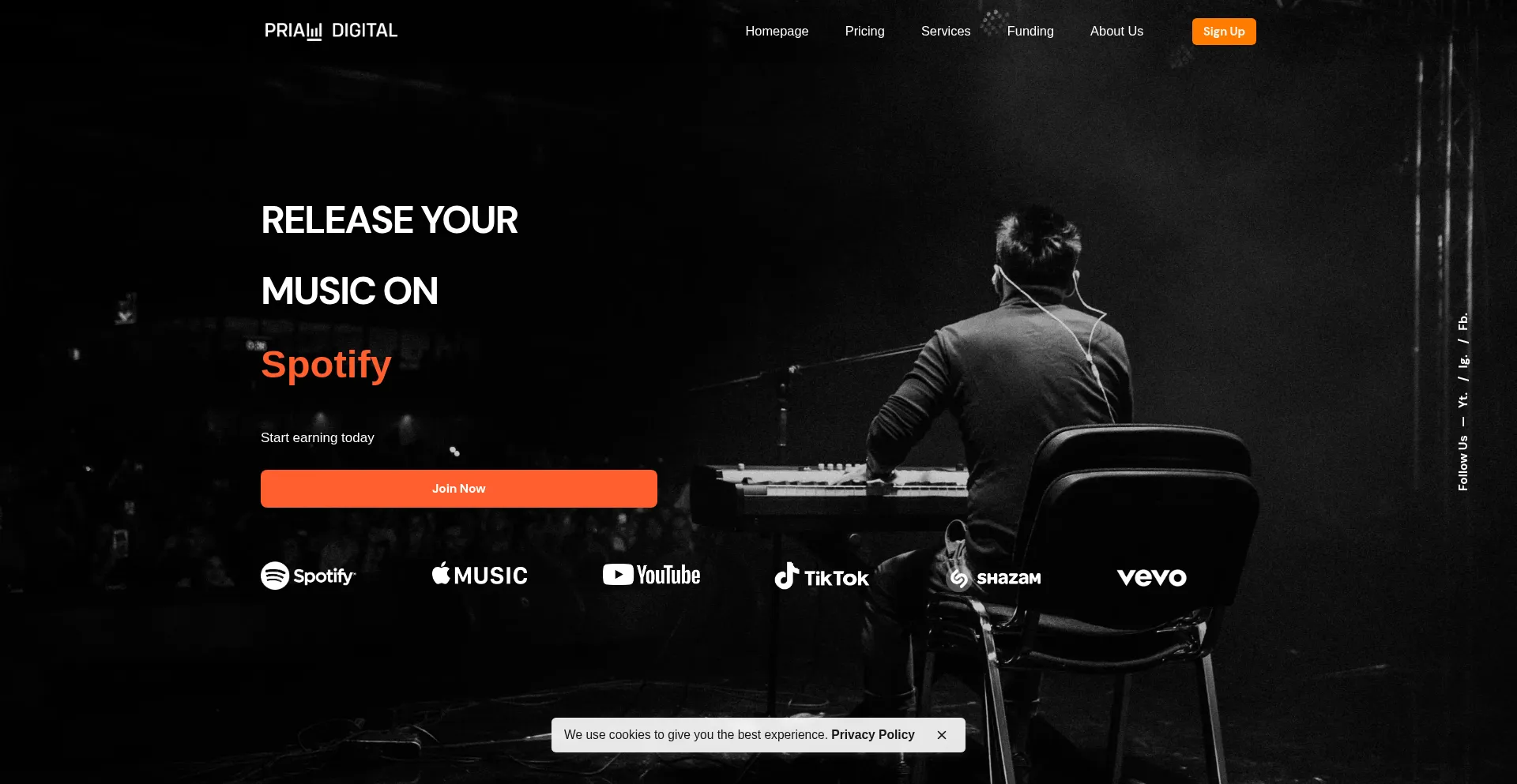 Priamdigital.com Screenshot