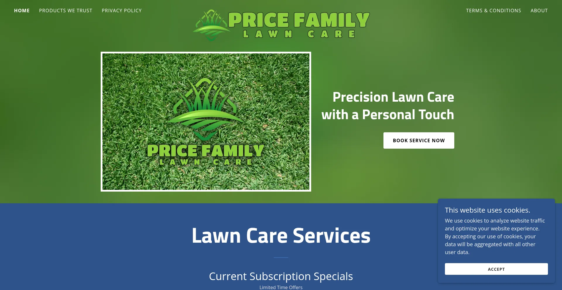 Is Pricefamilylawns.com Safe?