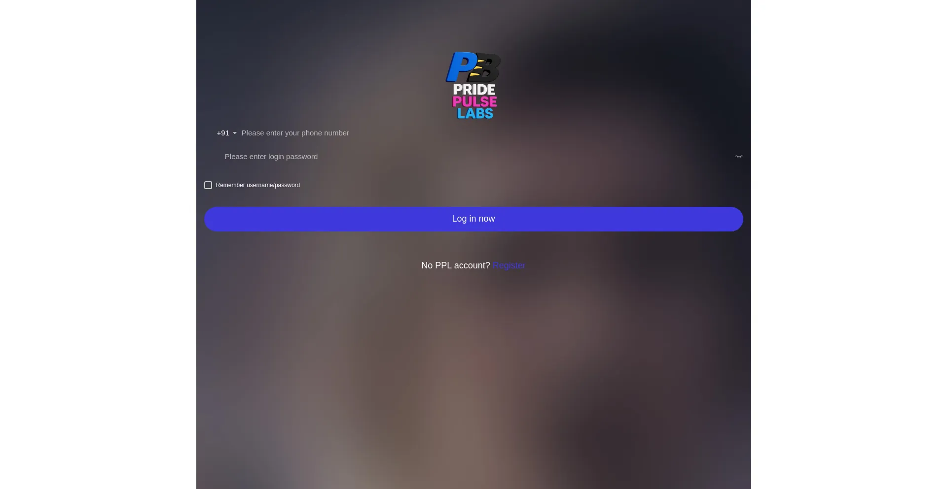 Website screenshot of Pridepulselabs.buzz