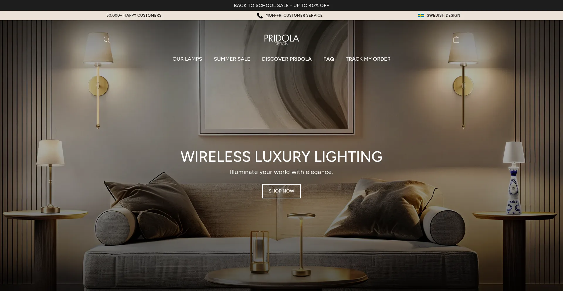 Pridola.co.uk Screenshot