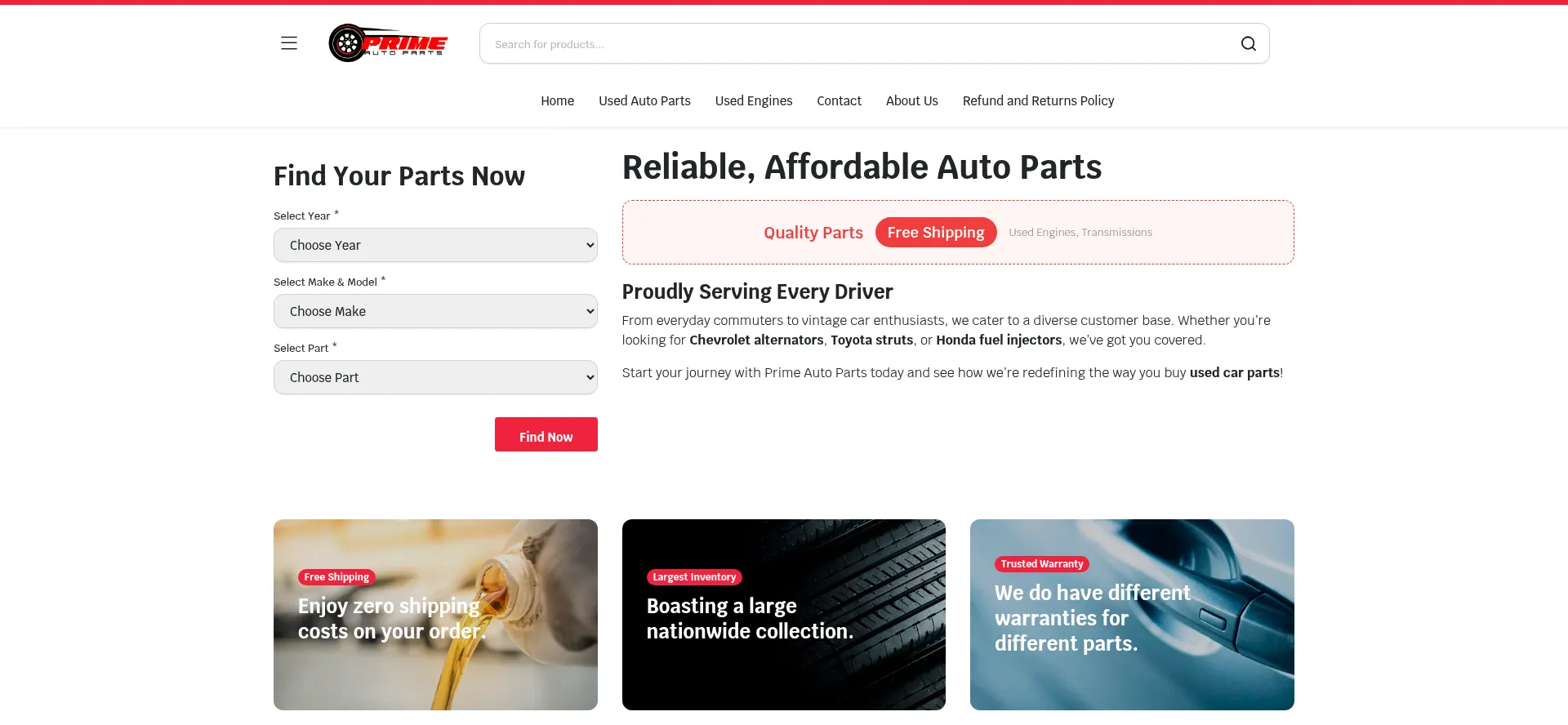 Primeautoparts.online