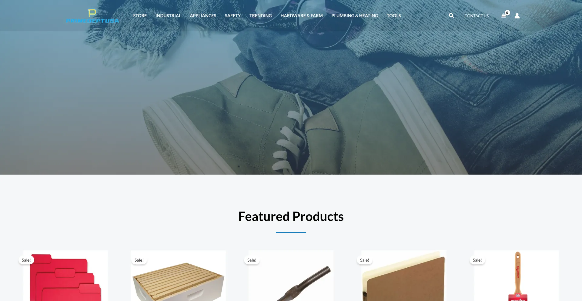 Primedeptusa.com Screenshot