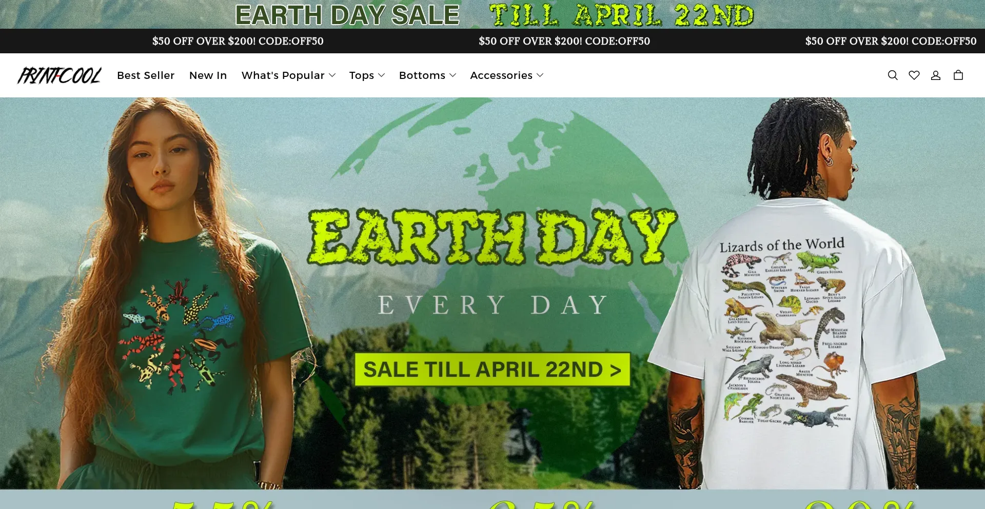 Website screenshot of Print-cool.com