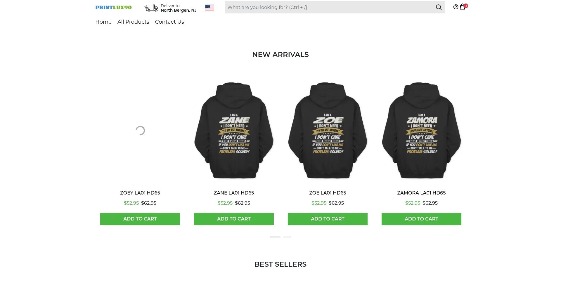 Printlux90.com Screenshot