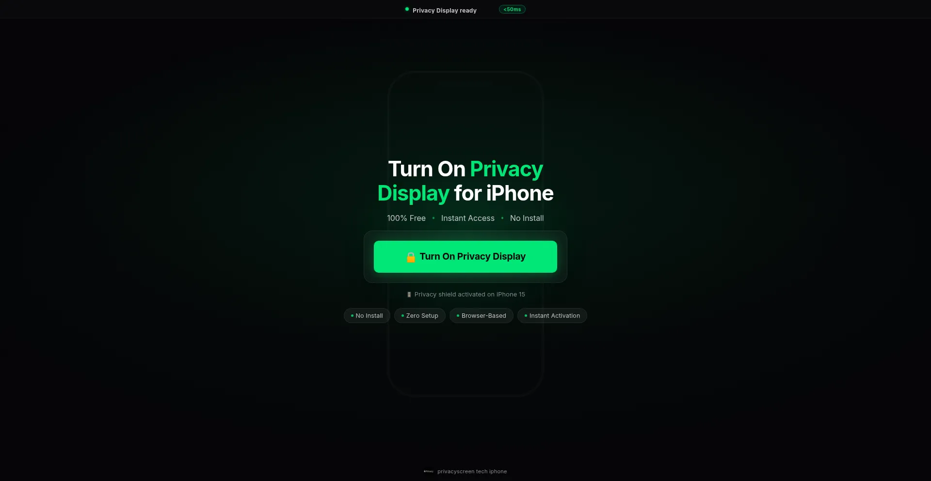 Privacyscreen.live