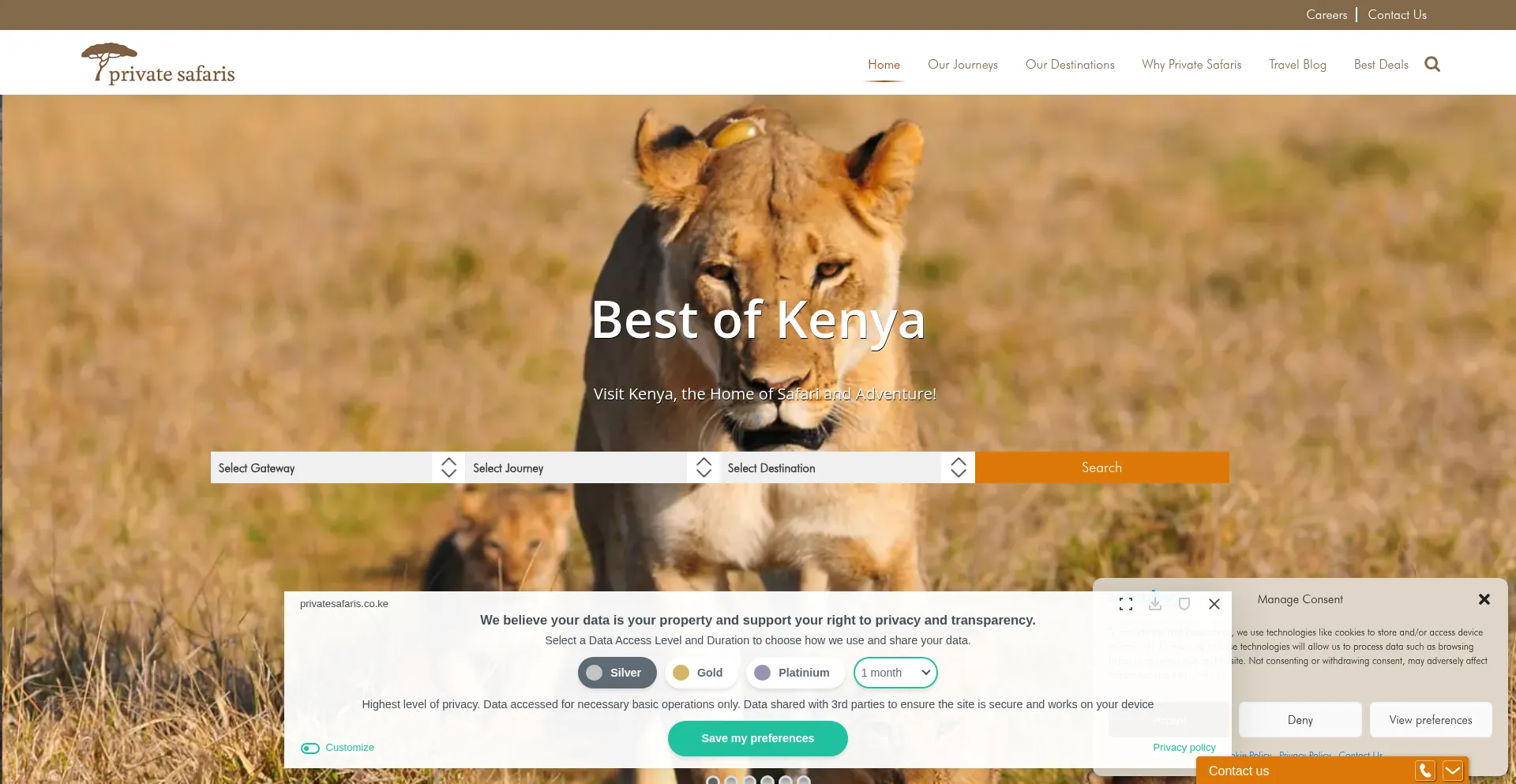 Privatesafaris.co.ke