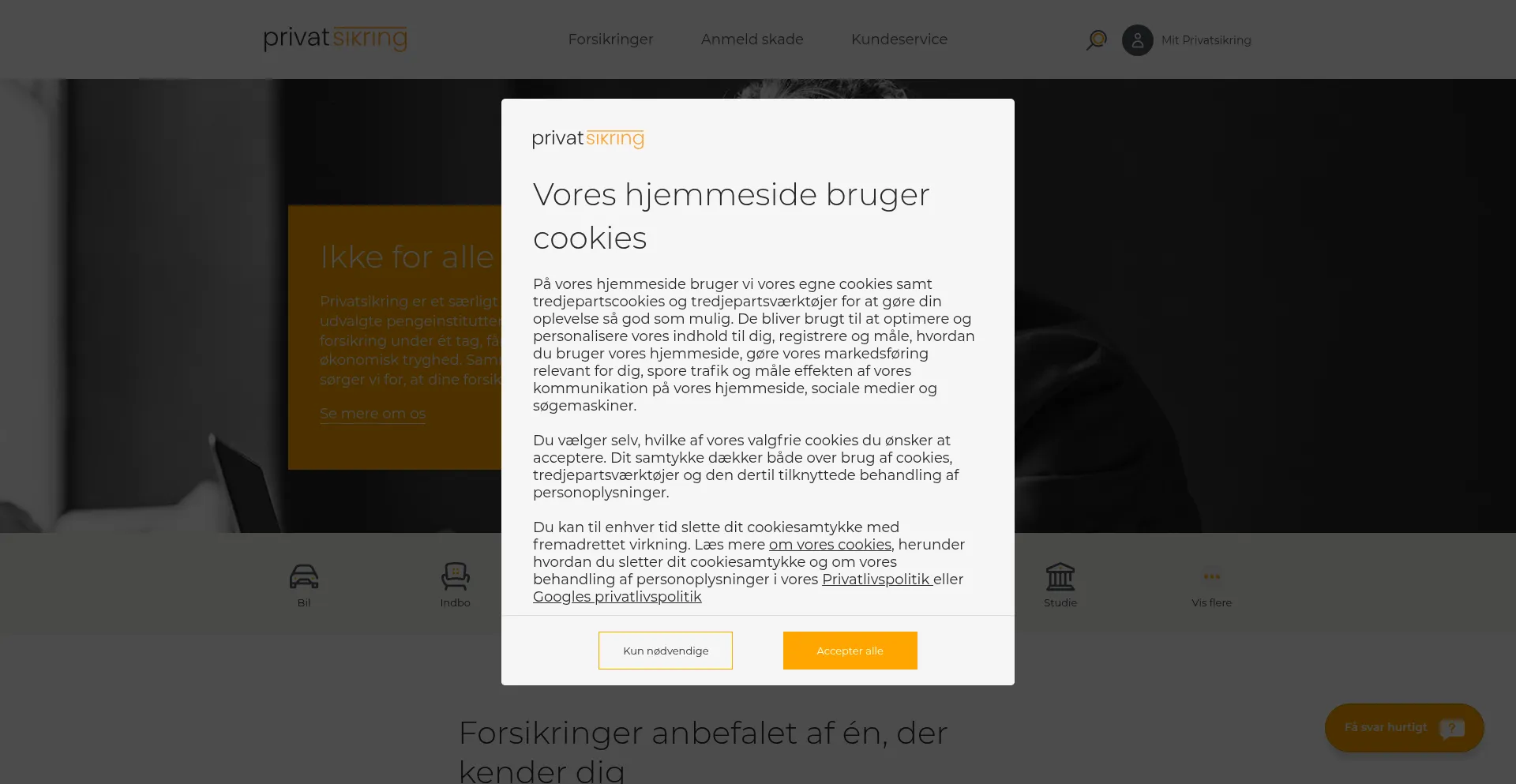 Is Privatsikring.dk Safe?