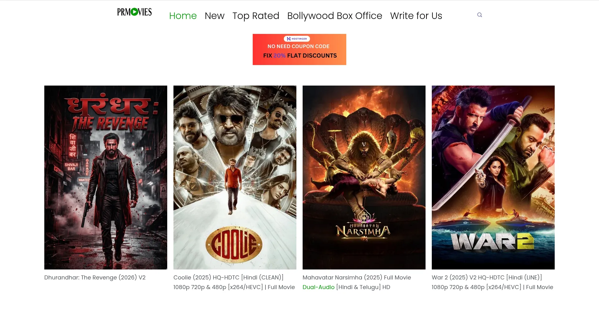 Prmovies.org.in