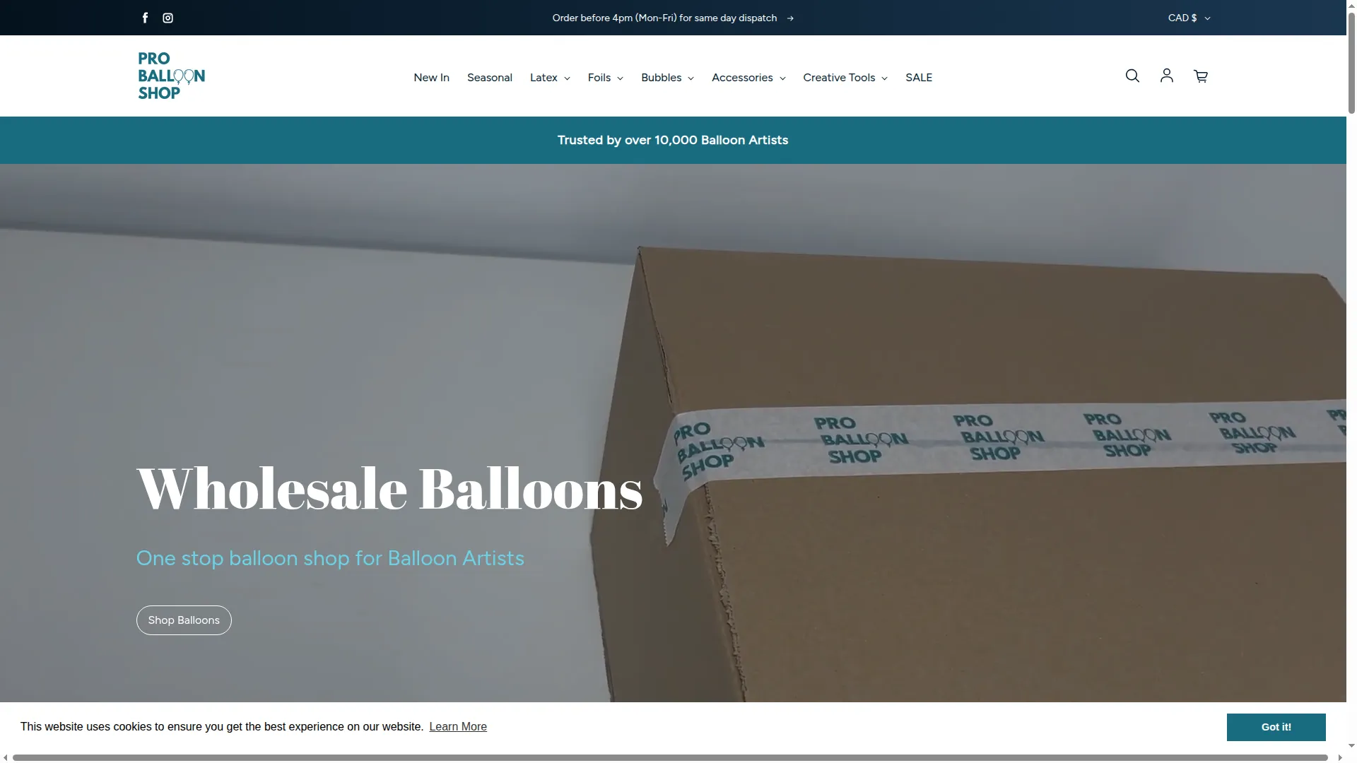 Proballoonshop.co.uk