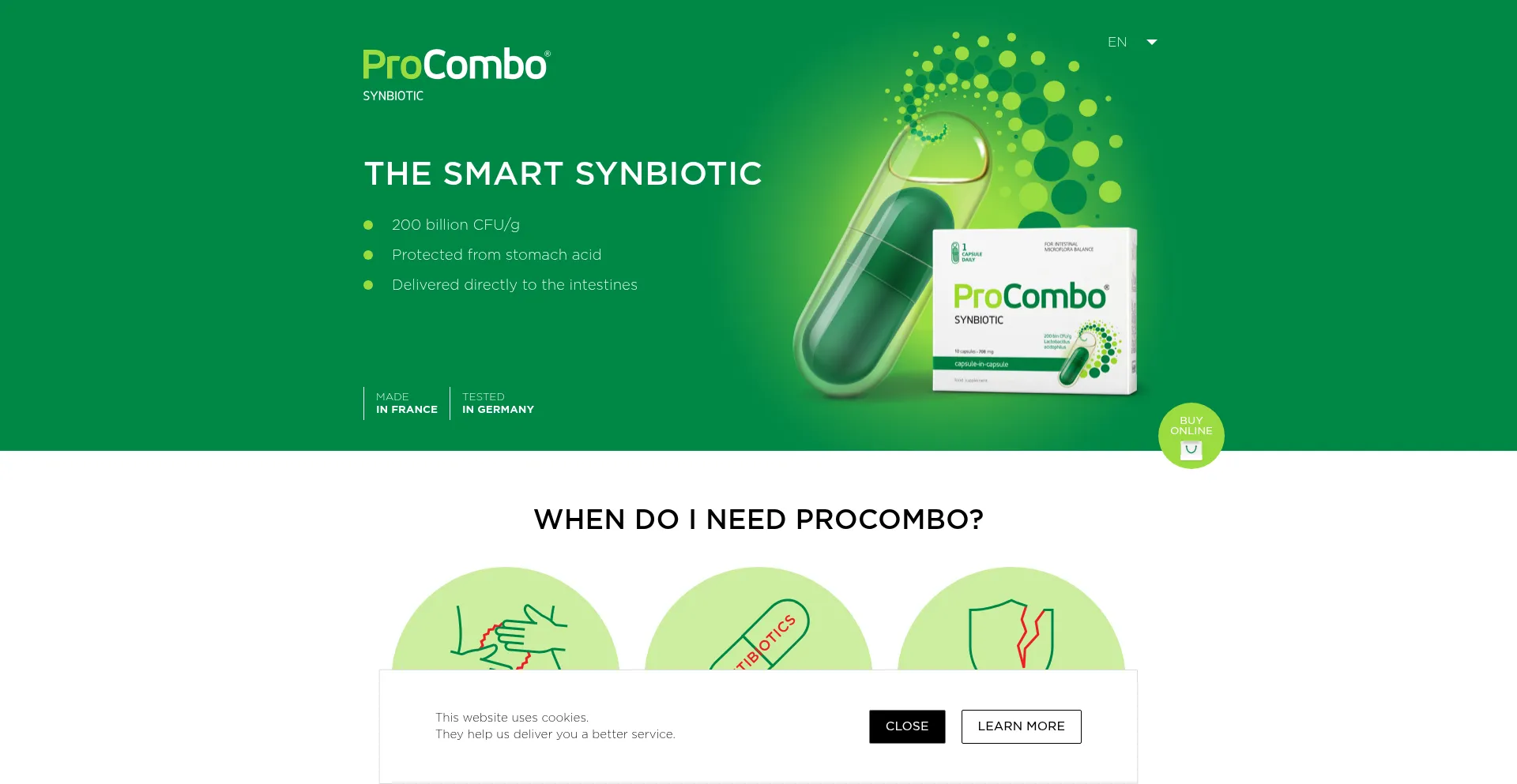 Procombo.com Screenshot