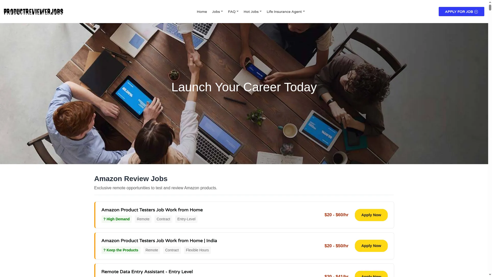Productreviewerjobs.com