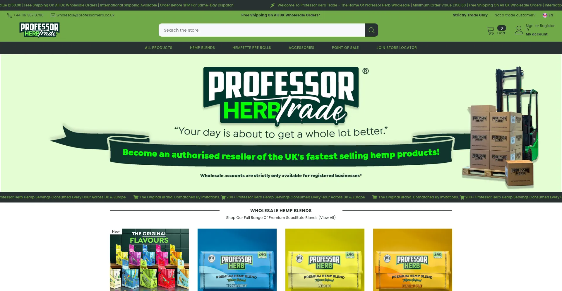 Is Professorherb.trade Safe?