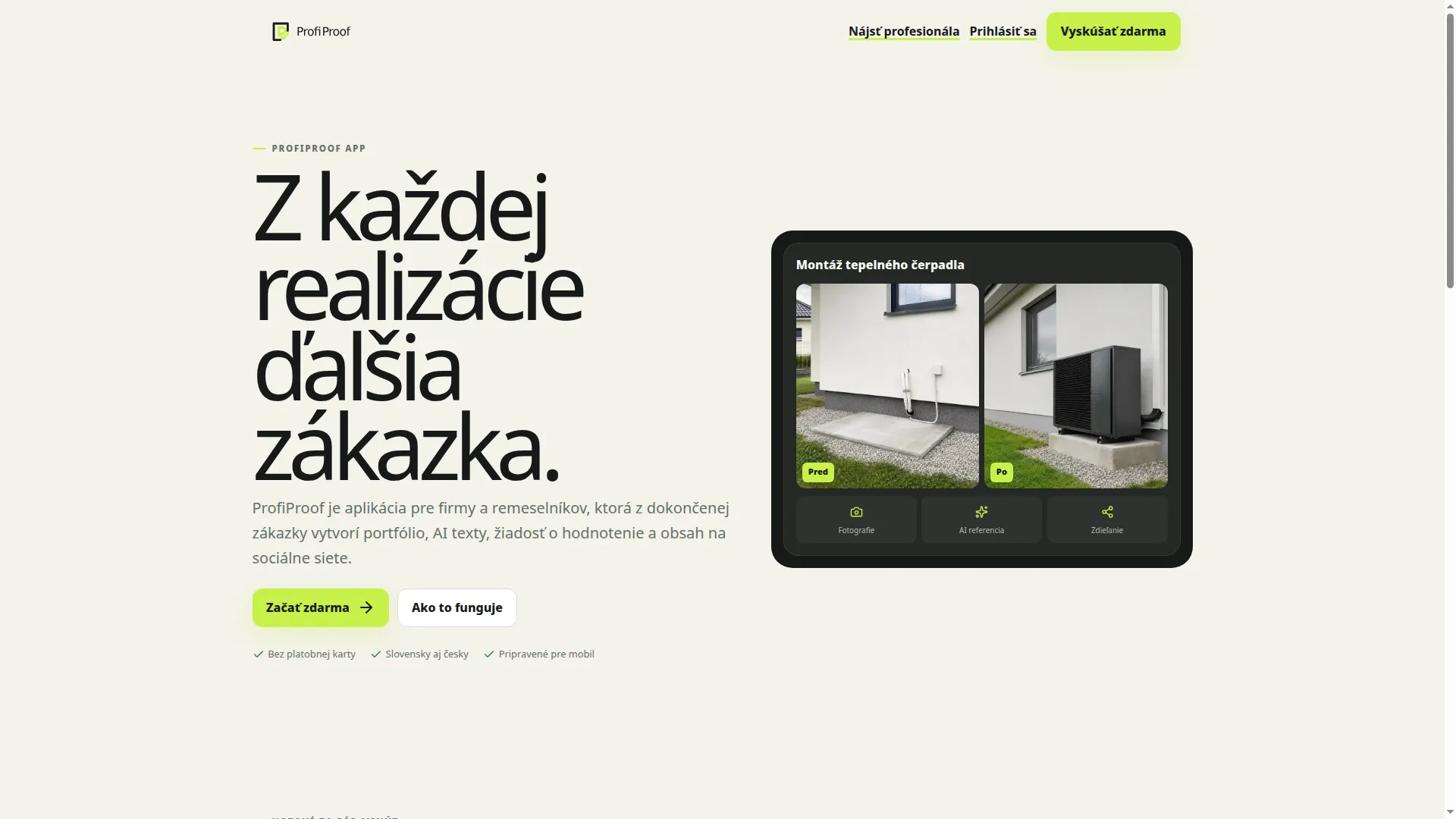 Profiproof.app