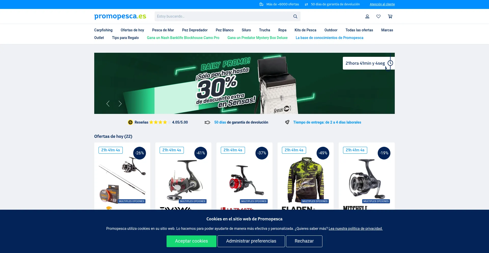 Promopesca.es Screenshot