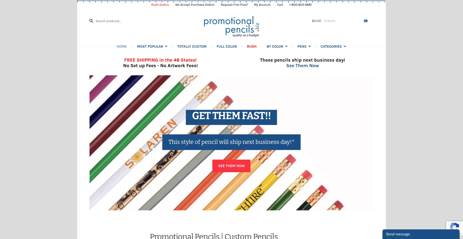 Promotionalpencils.biz