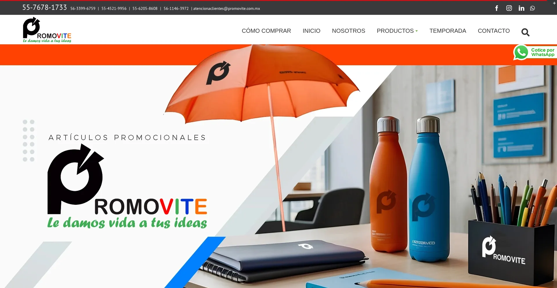 Promovite.com.mx Screenshot
