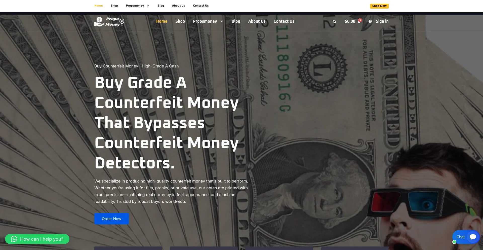 Propsmoney.store Screenshot
