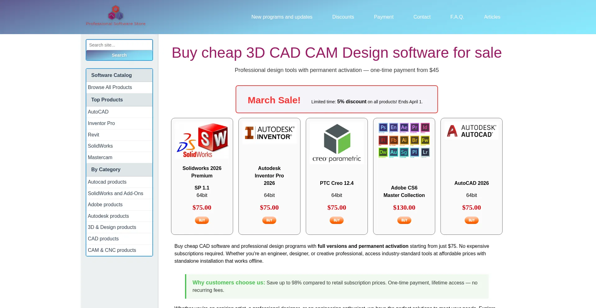 Prosoftstore.com