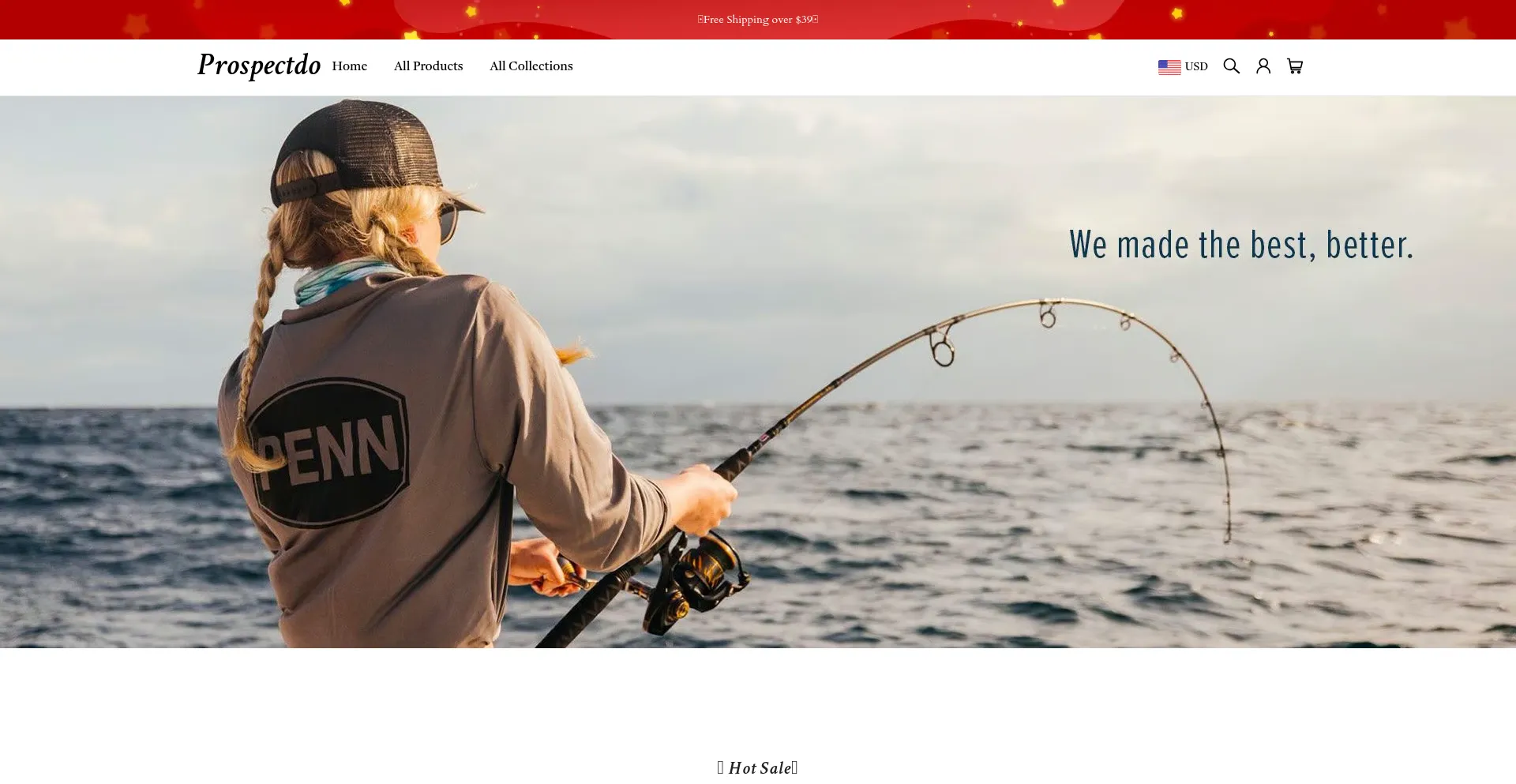 Website screenshot of Prospectdo.com