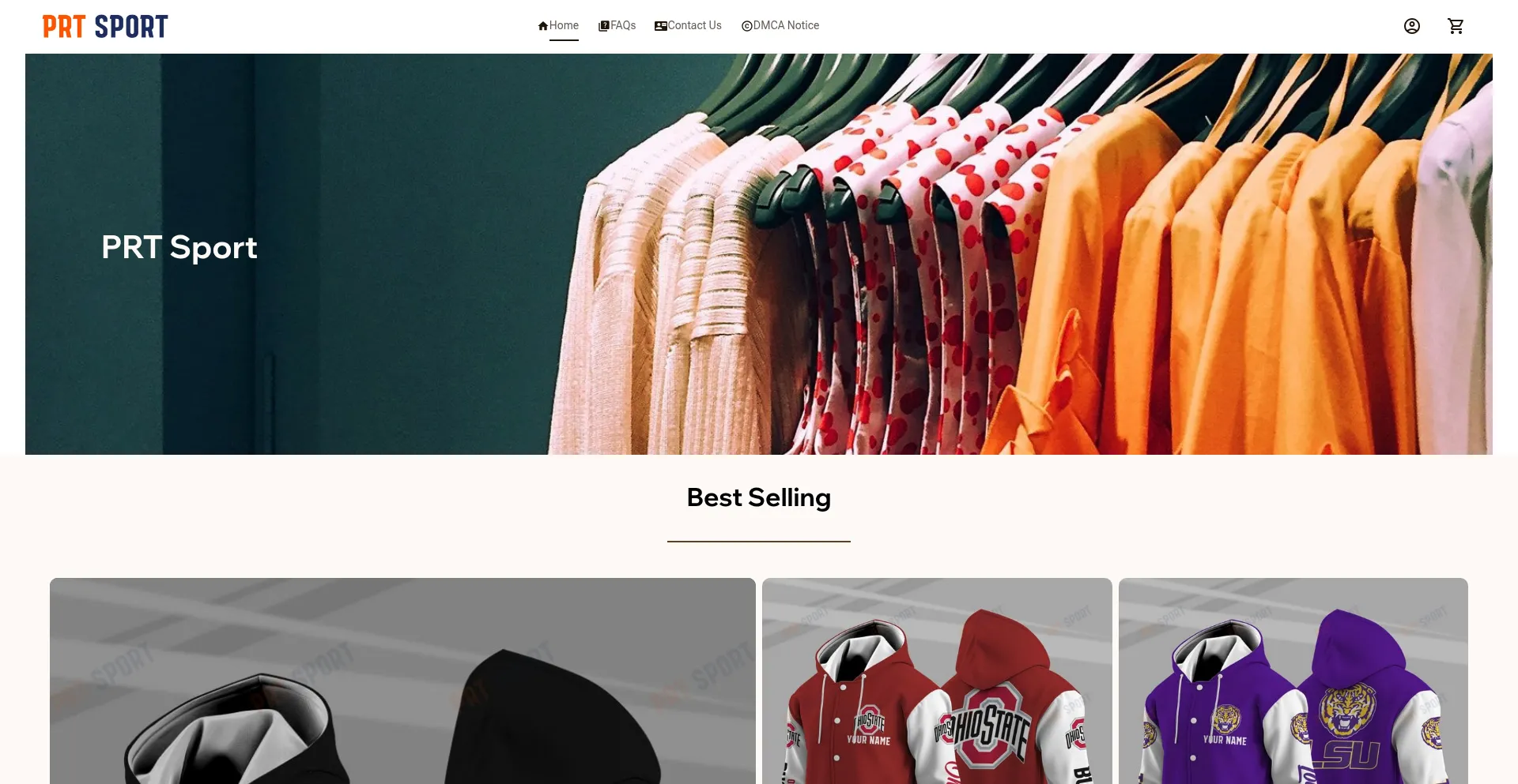 Prtsport.us Screenshot