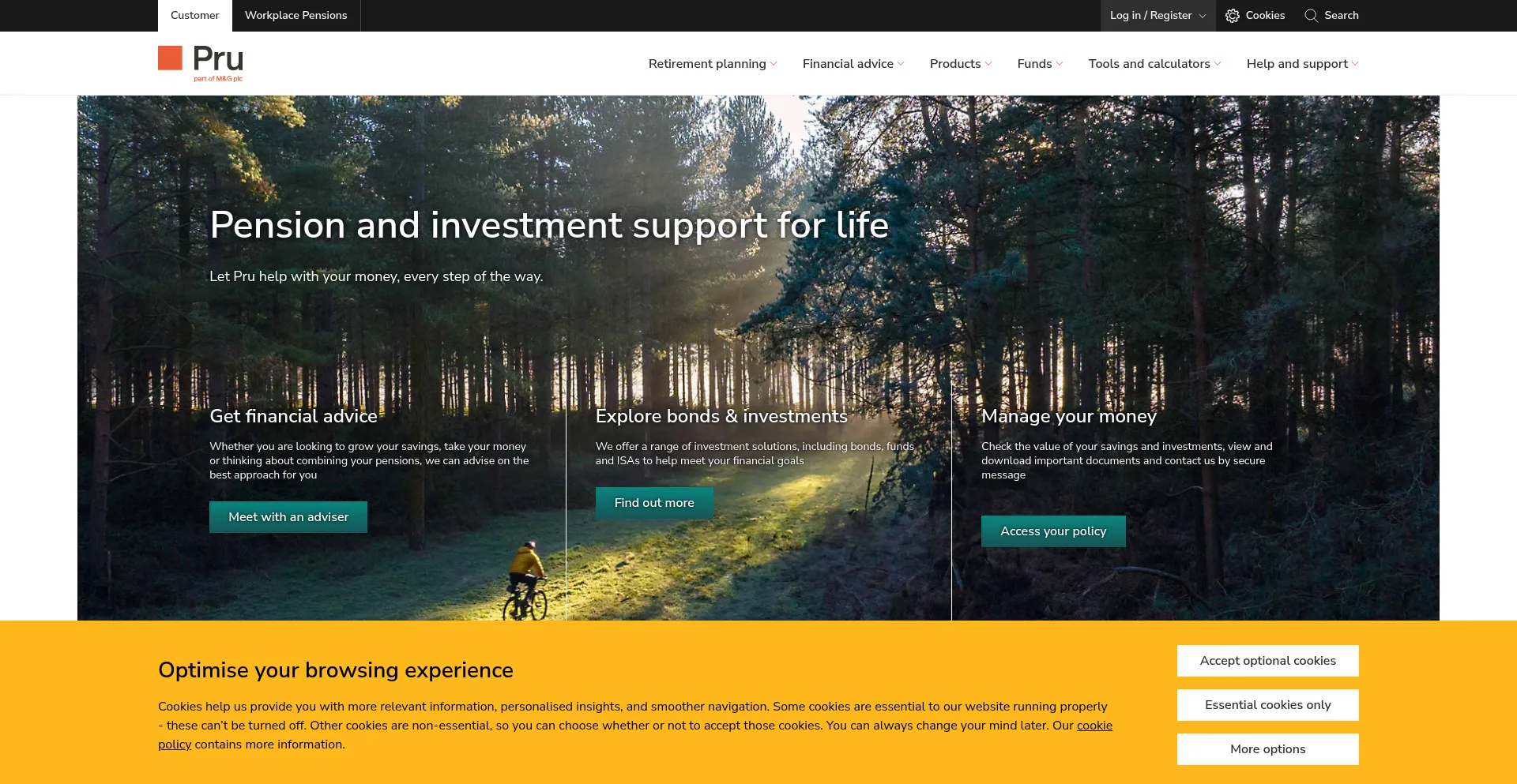 Pru.co.uk Screenshot