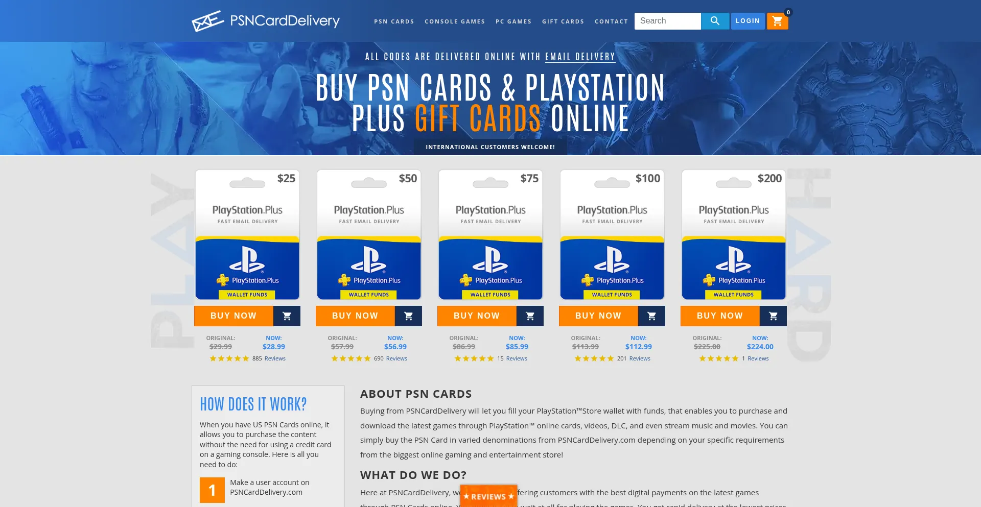 Psncarddelivery.com