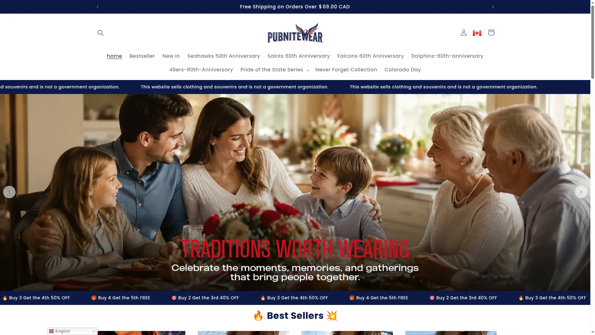 Pubnitewear.com