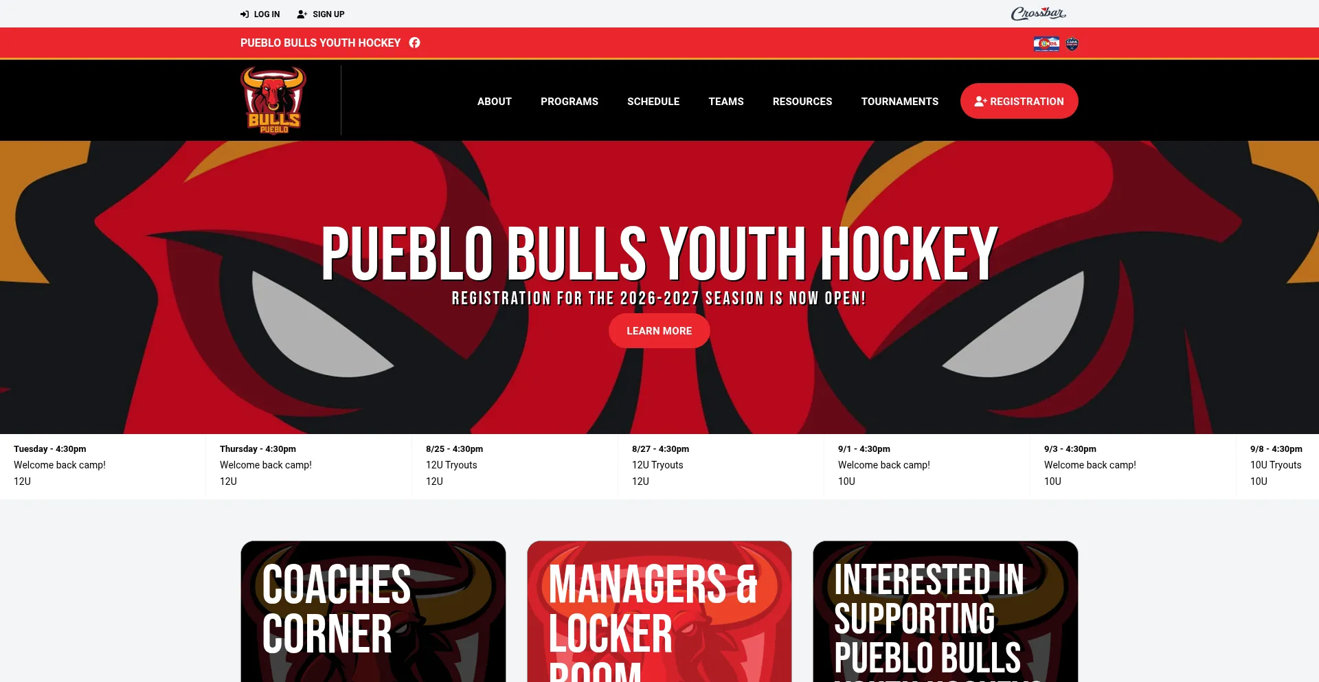 Pueblobullsyouthhockey.com