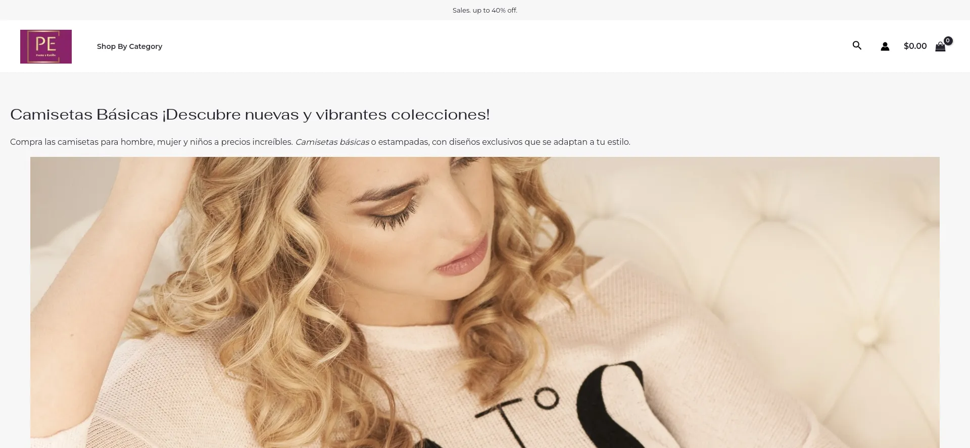 Website screenshot of Puntoyestilo.online