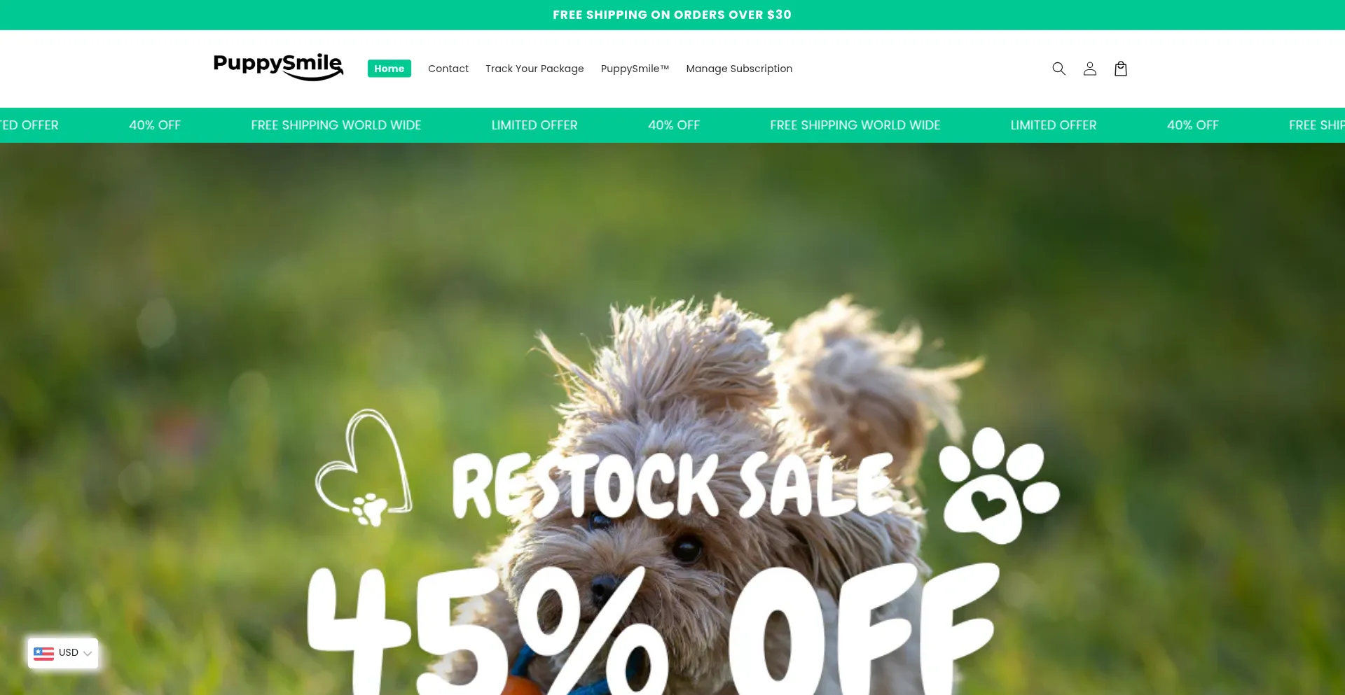 Puppysmileco.com Screenshot