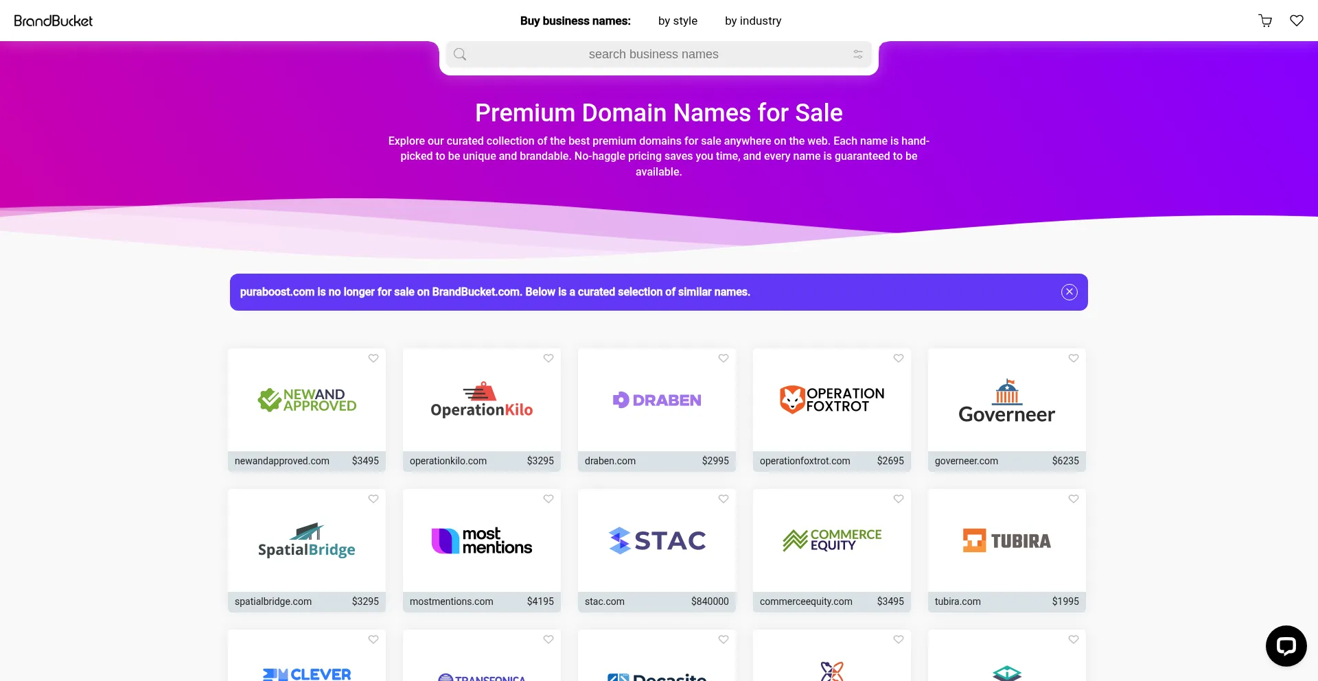 Puraboost.com Screenshot
