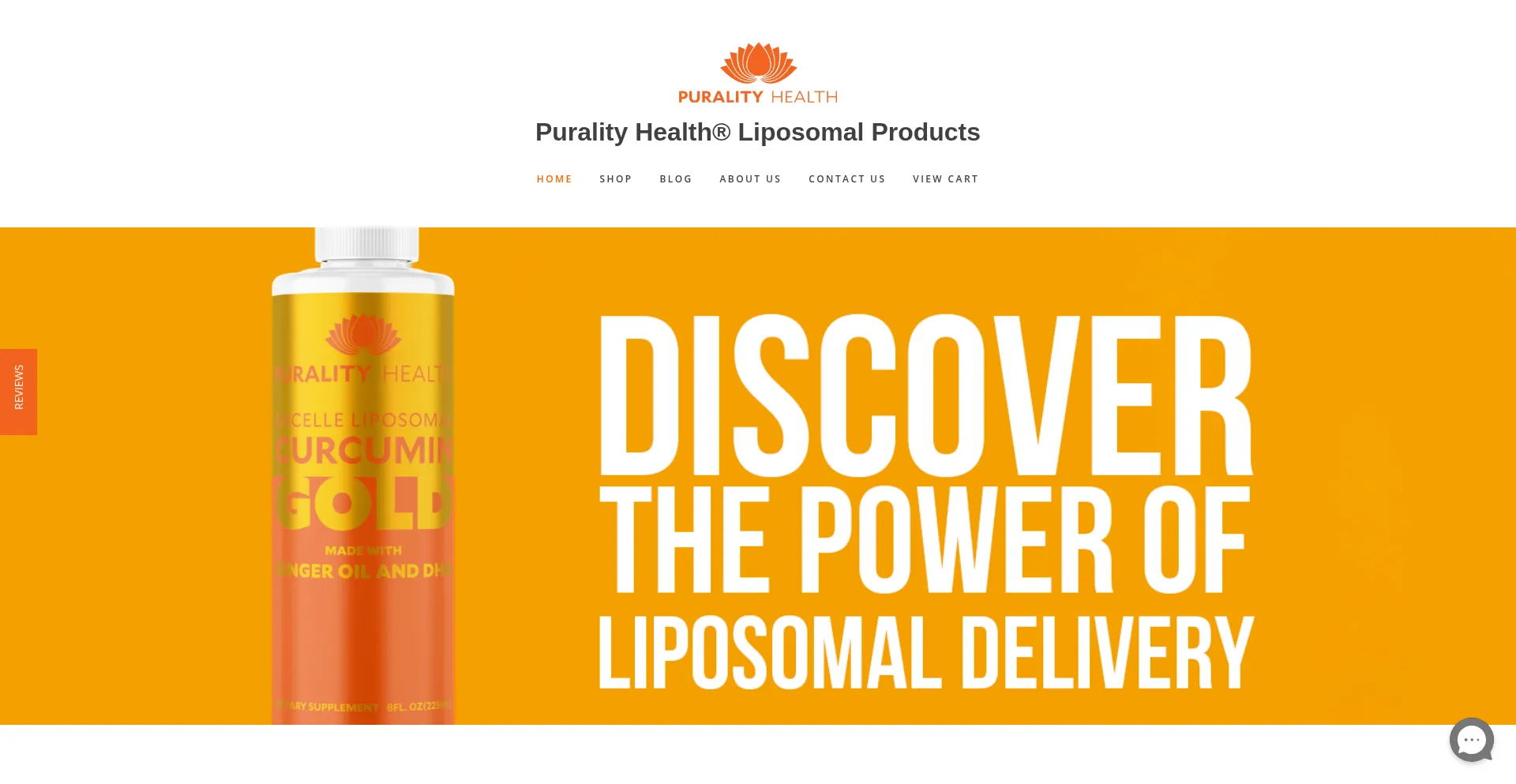 Website screenshot of Puralityhealth.com