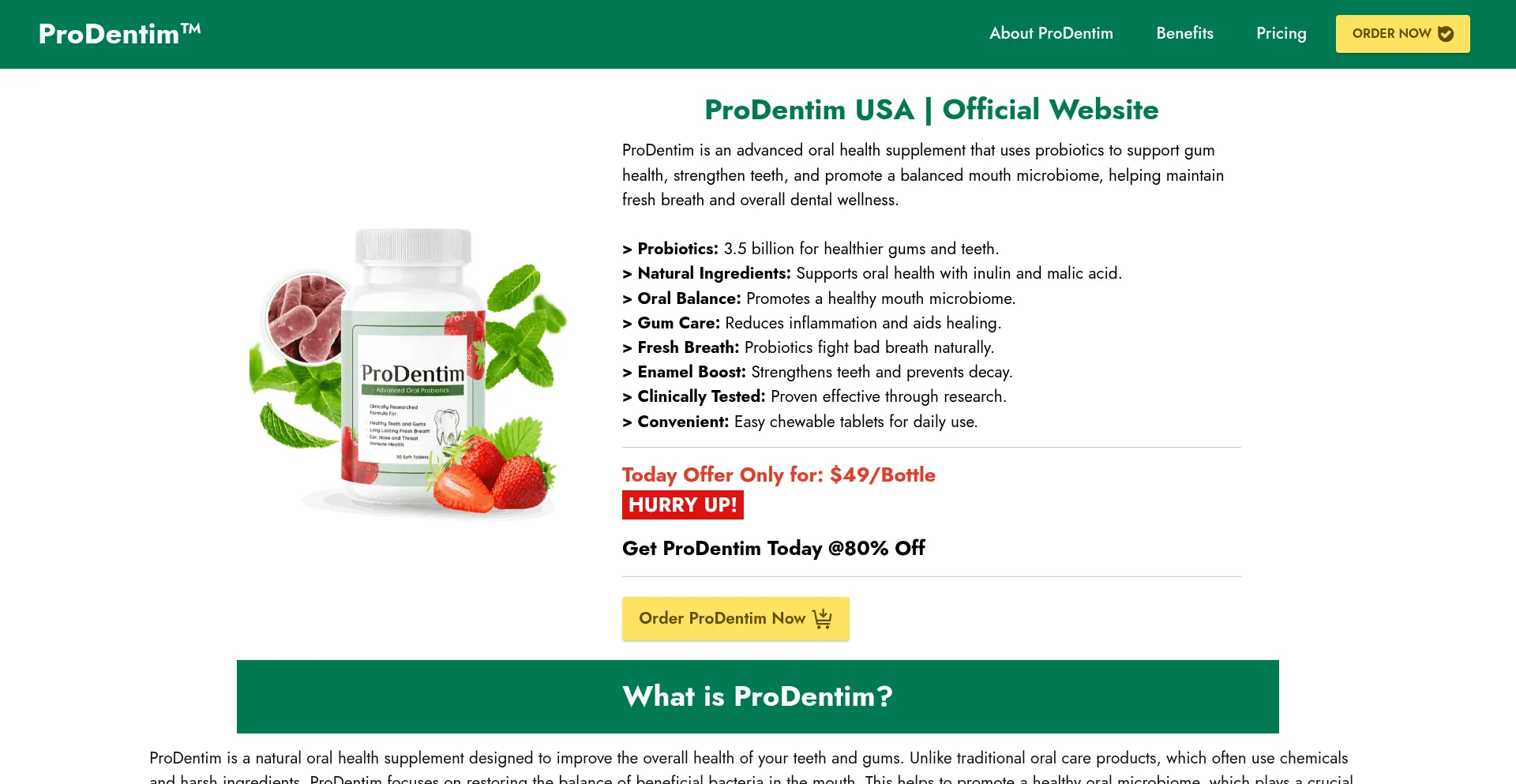 Is Purdentix-oralhealth.us Safe?