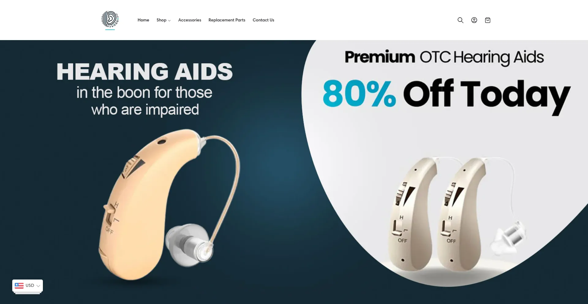 Website screenshot of Pure-sound.net