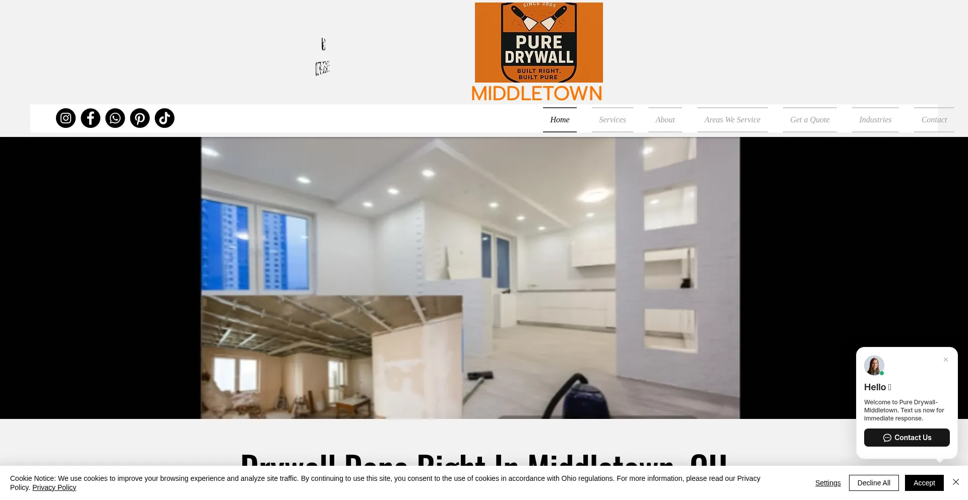 Puredrywall-middletown.com