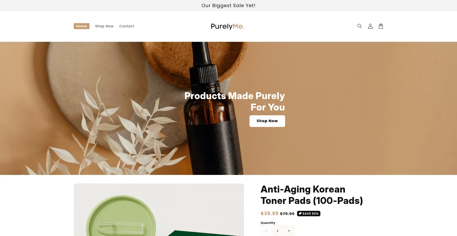 Purelyme.store Screenshot