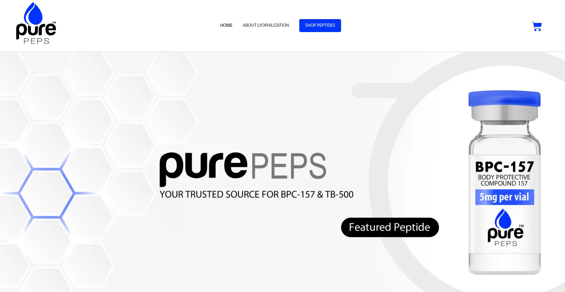 Purepeps.com Screenshot
