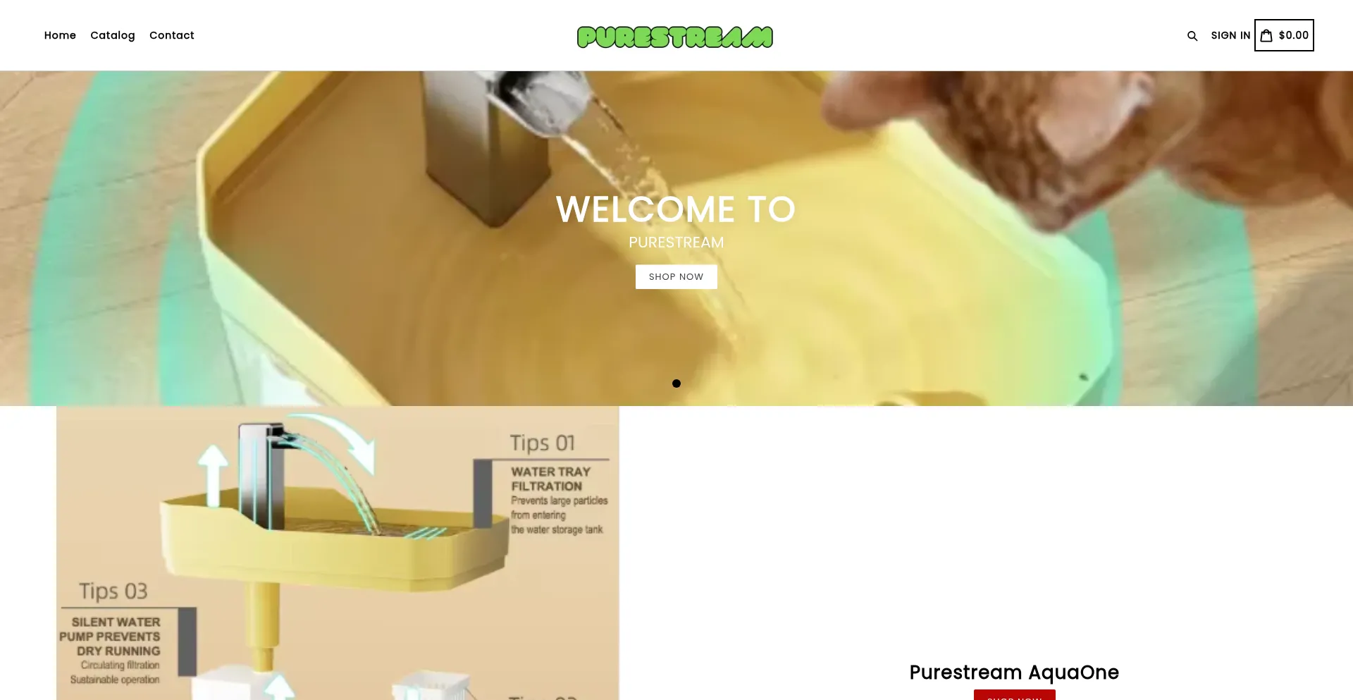 Purestreamfountain.com