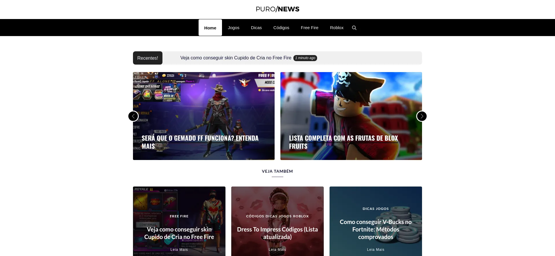 Website screenshot of Puropagodao.com.br