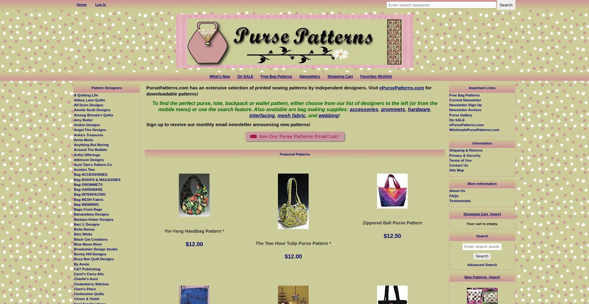 Pursepatterns.com